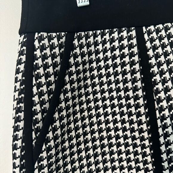 Lafayette 148 New York Houndstooth Mini Skirt 10 - Picture 2 of 6